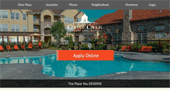 Desktop Screenshot of coffeecreekapartmentsowasso.com